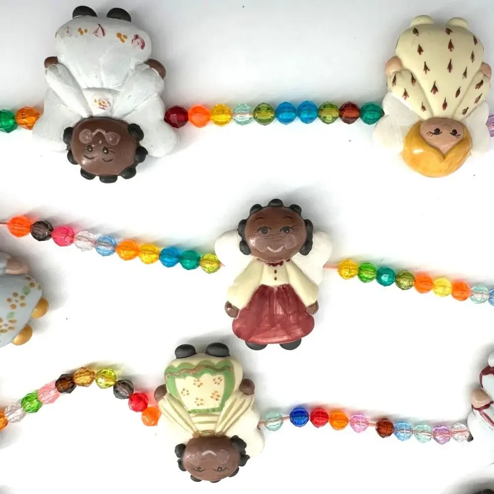 Porcelain Angel Christmas Garland 102